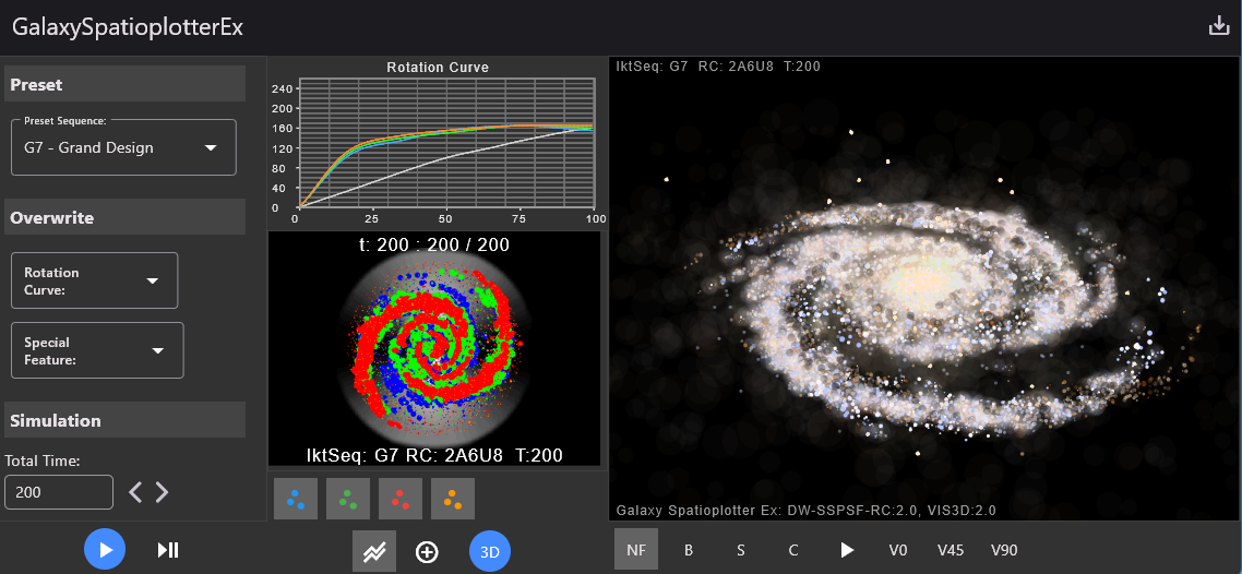 Galaxy Spatioplotter Ex