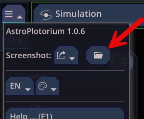 Open user folder