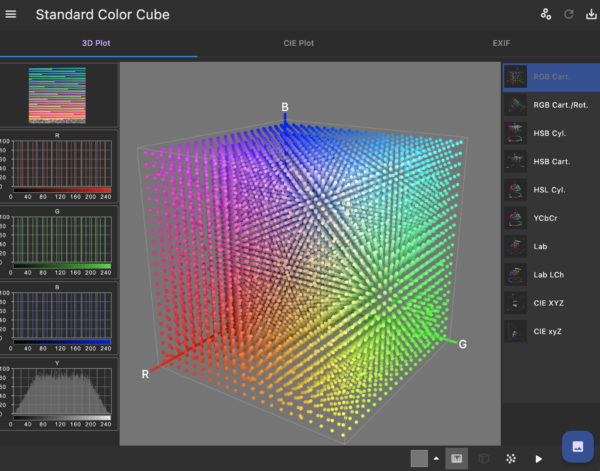 ColorSpatioplotterEx ver 3.04